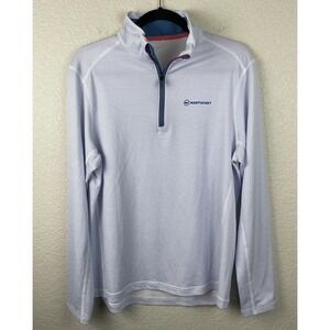 Vineyard Vines Men's Small Sankaty Performance Quarter Zip Pullover Lightweight